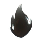 GREY MOONSTONE PLAIN LENTIL FLAME (DARK/CLEAN) 18.0X12.00 MM 6.60 Cts.
