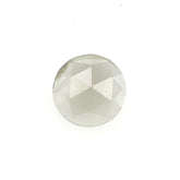 GREY MOONSTONE ROSE CUT ROUND CAB (LITE) 4.00X4.00 MM 0.21 Cts.