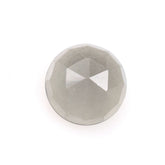 GREY MOONSTONE ROSE CUT ROUND CAB (LIGHT) 8.00X8.00 MM 1.72 Cts.