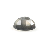 GREY MOONSTONE ROSE CUT ROUND CAB (LIGHT) 8.00X8.00 MM 1.72 Cts.