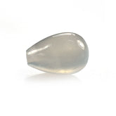 GREY MOONSTONE PLAIN DROP (H/D_0.90)3.MM.DEEP_RD)(SILVER GREY LIGHT)(OPAQUE) 9.00X6.00 MM 2.20 Cts.