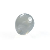GREY MOONSTONE PLAIN DROP (H/D_0.90)3.MM.DEEP_RD)(SILVER GREY LIGHT)(OPAQUE) 9.00X6.00 MM 2.20 Cts.