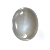 GREY MOONSTONE SMOOTH OVAL PEBBLE (F/D_1.00_MM)(LIGHT)(SI) 15.00X12.00 MM 11.62 Cts.