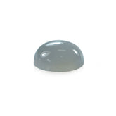 GREY MOONSTONE PLAIN ROUND CAB (SILVER GREY LIGHT)(OPAQUE)(CLEAN) 6.00X6.00 MM 0.84 Cts.
