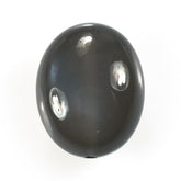 GREY MOONSTONE SMOOTH OVAL PEBBLE(F/D_1.00) (DARK)(CLEAN) 15.00X12.00 MM 11.30 Cts.