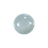 GREY MOONSTONE CURVED ROUND CAB (SILVER GREY LIGHT)(OPAQUE CLEAN) 8.00X8.00 MM 1.86 Cts.