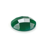 GREEN ONYX CHECKER ROUND CAB 13MM 4.59 Cts.