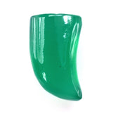 GREEN ONYX PLAIN HORN SHAPE 7.70X4.20MM 0.98 Cts.