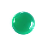 GREEN ONYX PLAIN ROUND CAB 6MM 0.77 Cts.