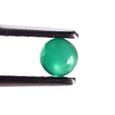 GREEN ONYX PLAIN BALLS 4MM 0.40 Cts.
