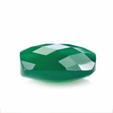 GREEN ONYX BRIOLETTE CUSHION (FULL DRILL) 12X10MM 4.85 Cts.