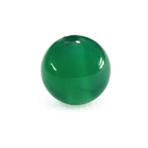 GREEN ONYX PLAIN ROUND BALLS (FULL DRILL 1.50MM) 8MM 3.51 Cts.