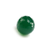 GREEN ONYX DROPS (HALF DRILL) 14X10MM 9.26 Cts.