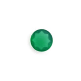 GREEN ONYX TABLE CUT ROUND CAB 3.50MM 0.12 Cts.