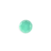 GREEN ONYX TABLE CUT ROUND CAB 3MM 0.08 Cts.