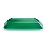 GREEN ONYX STEP CUT OCTAGON 22X12MM 11.51 Cts.