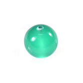 GREEN ONYX PLAIN ROUND BALL (LIGHT)(CLEAN)(H/D_0.75) 10.00X10.00 MM 6.96 Cts.