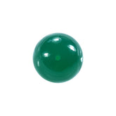 GREEN ONYX PLAIN ROUND BALL (H/D_0.75) (DARK)(MILKY) 10.00X10.00 MM 6.63 Cts.