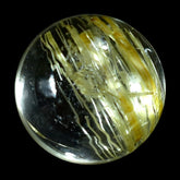 GOLDEN RUTILE QUARTZ ROUND CAB (SUPER) 6MM 0.99 Cts.