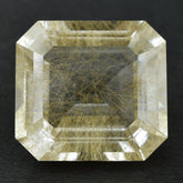 GOLDEN RUTILE QUARTZ STEP CUT OCTAGON 18.78X17.33MM 24 Cts.