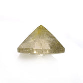 GOLDEN RUTILE QUARTZ CUT FANCY TRILLION 12X12 MM 4.39 Cts.