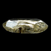 GOLDEN RUTILE QUARTZ BOTH SIDE TABLE CUT OVAL 16X12MM 6.58 Cts.