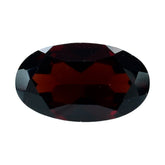 DARK RED GARNET CUT OVAL 12X7MM 2.98 Cts.