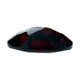 DARK RED GARNET CHECKER CUT OVAL 10X7MM 2.13 Cts.