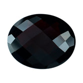 DARK RED GARNET CHECKER CUT OVAL 14.50X12MM 8.07 Cts.