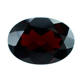 DARK RED GARNET CUT OVAL 7X5MM 1.00 Cts.