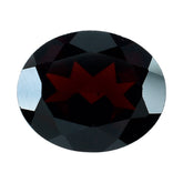 DARK RED GARNET CUT OVAL (DARK/CLEAN) 11X9MM 4.16 Cts.