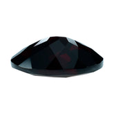 DARK RED GARNET CHECKER CUT OVAL 11X9MM 4.11 Cts.