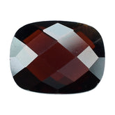 DARK RED GARNET BRIOLETTE CUSHION 9X7MM 2.69 Cts.
