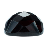DARK RED GARNET CHECKER CUSHION CAB 10MM 6.20 Cts.