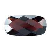 DARK RED GARNET CHECKER CUT CUSHION 18X9MM 7.49 Cts.