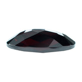 DARK RED GARNET CHECKER CUT BRIOLETTE CUSHION 18X9MM 8.50 Cts.