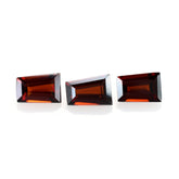 DARK RED GARNET CUT TAPERED 3.75X2.50X2MM 0.19 Cts.