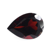 DARK RED GARNET CUT PEAR 7X5MM 0.79 Cts.