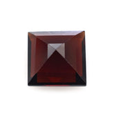 DARK RED GARNET CUT SQUARE 7MM (DARK RED/CLEAN) 2.10 Cts.