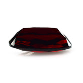 DARK RED GARNET CHECKER CUT CUSHION (DARK RED/CLEAN) 18.00X9.00 MM 10.10 Cts.
