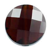 DARK RED GARNET BRIOLETTE ROUND 8MM 3.46 Cts.