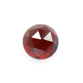 DARK RED GARNET ROSE CUT ROUND CAB 4MM 0.41 Cts.