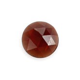 DARK RED GARNET ROSE CUT ROUND CAB 5MM 0.54 Cts.