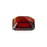 DARK RED GARNET CUT SQUARE-OCTAGON 4MM 0.44 Cts.