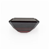 DARK RED GARNET CUT OCTAGON (BLACK) 10X8MM 4.13 Cts.