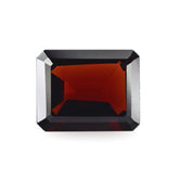 DARK RED GARNET CUT OCTAGON 10X8MM 3.8 Cts.