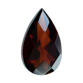 RED GARNET CHECKER CUT PEAR 5X3MM 0.29 Cts.