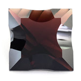RED GARNET CONCAVE NINETY CUT SQUARE 12MM 7.33 Cts.