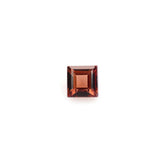 RED GARNET CUT SQUARE 3MM 0.19 Cts.