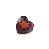 RED GARNET CUT HEART (MEDIUM/CLEAN) 6MM 0.80 Cts.